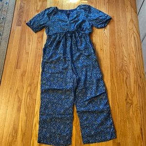Gap Maternity Floral Jumpsuit